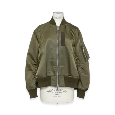 sacai Nylon Twill Blouson "Olive"