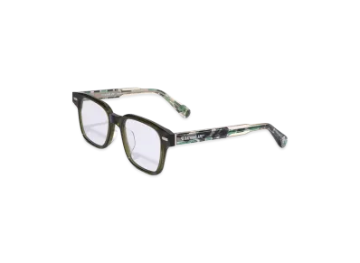 A BATHING APE Optical Frame #12 "Olivedrab"