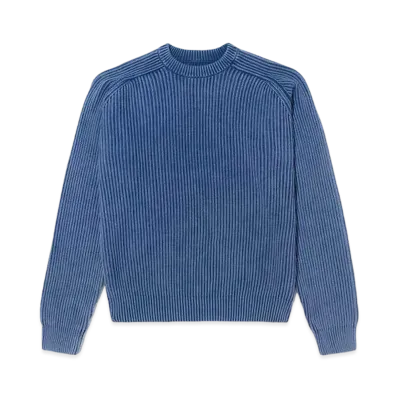 Noah Summer Shaker Sweater "Navy"