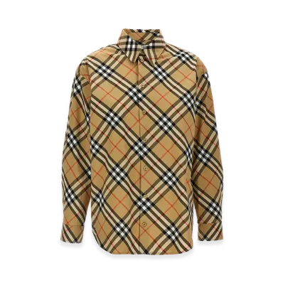 Burberry Women's Check Shirt "Beige"