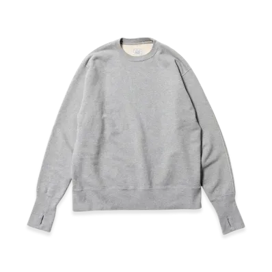 Unlikely Split Raglan Sleeve Crew "Top Gray"