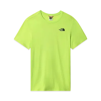 The North Face Short Sleeve Red Box Tee EU LED "Yellow/TNF Black"