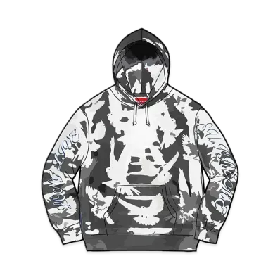 Supreme Doves Hooded Sweatshirt "Black"
