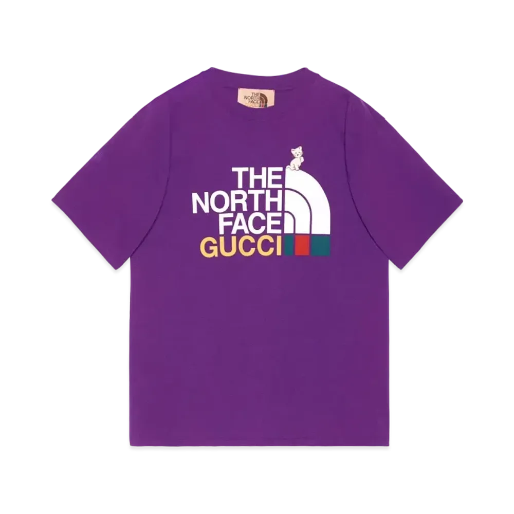 Gucci x The North Face T-shirt "Purple"