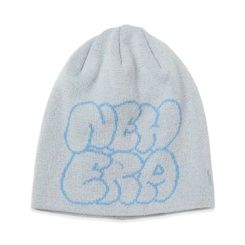 NEW ERA Basic Beanie Cool Max Hollow Logo "Gray"