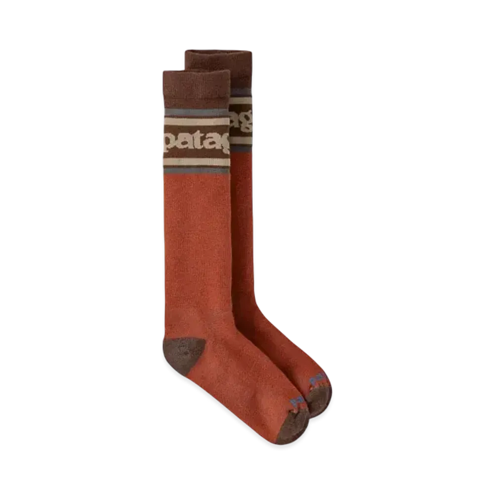 Patagonia Men's Heavy Weight Wool Knee Socks "Red"