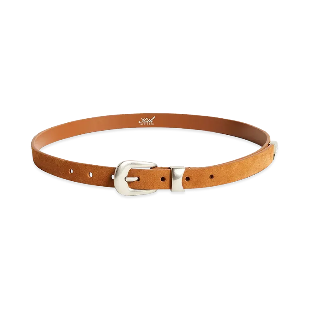 Kith Western Suede Belt "Argil"