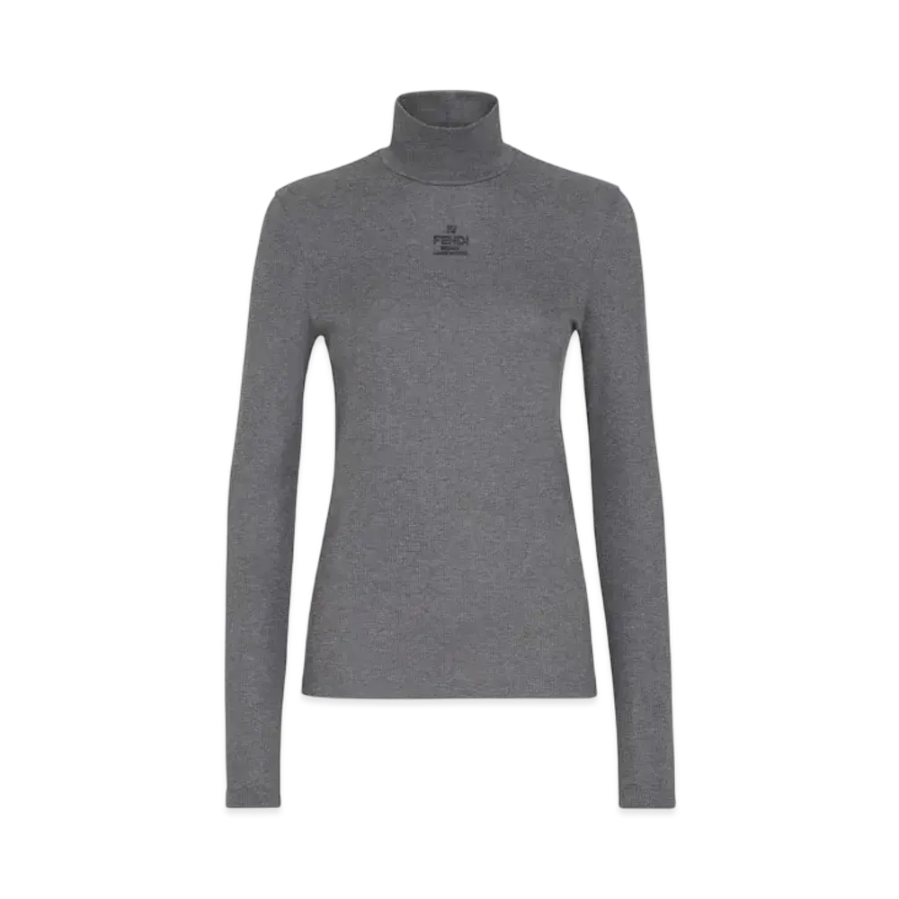 FENDI Women's Sweater Cotton "Gray"