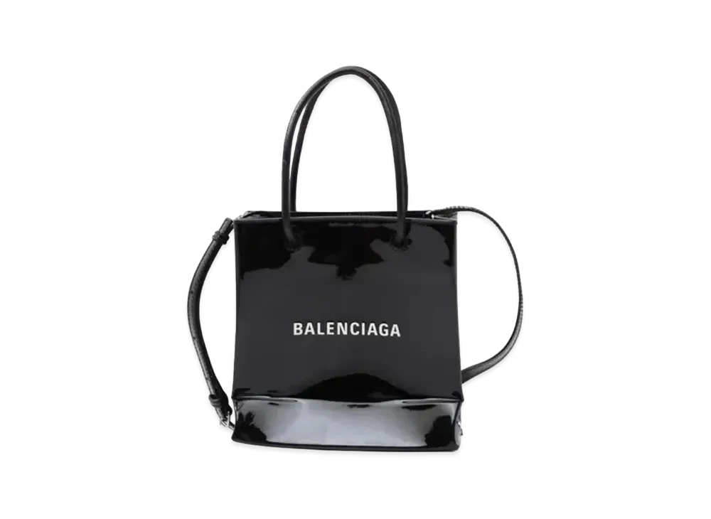 BALENCIAGA Shopping Tote Bag "Black"