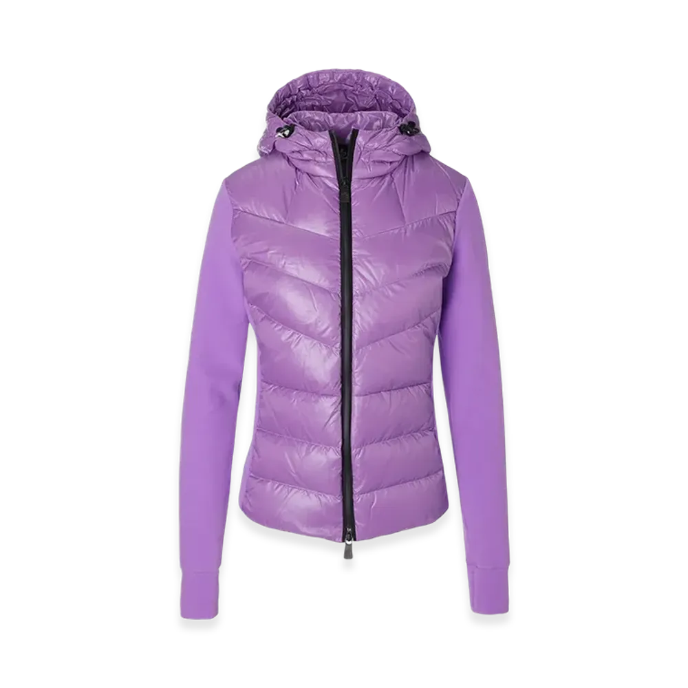 Moncler Grenoble Down-Padded Zip Parka "Purple"