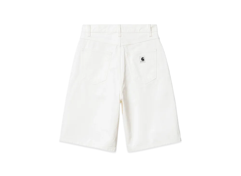 Carhartt WIP Women's Brandon Short "White(Rinsed)"