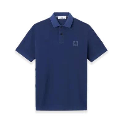 Stone Island 22002SC Organic Cotton Pique "Marine Blue"