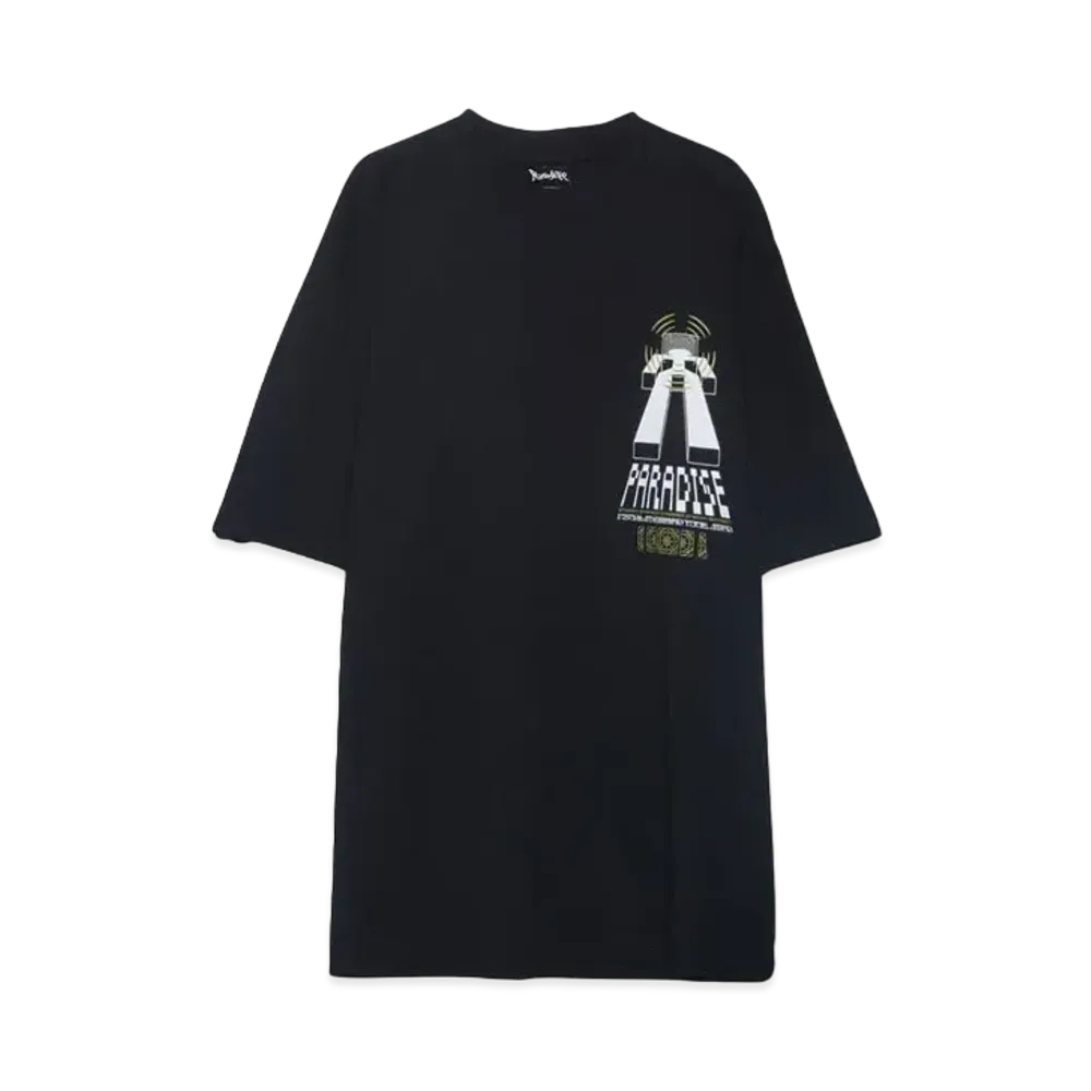 Paradise Youth Club FIGURE TEE "BLACK"