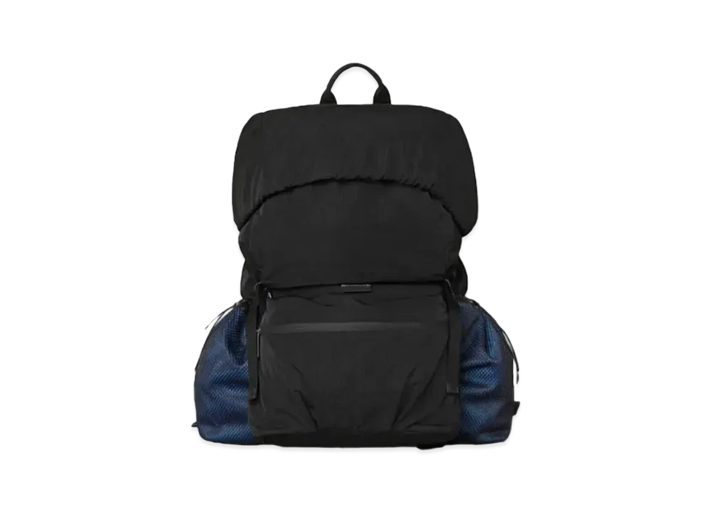 Bottega Veneta Medium Paperly Nylon Backpack "Black"