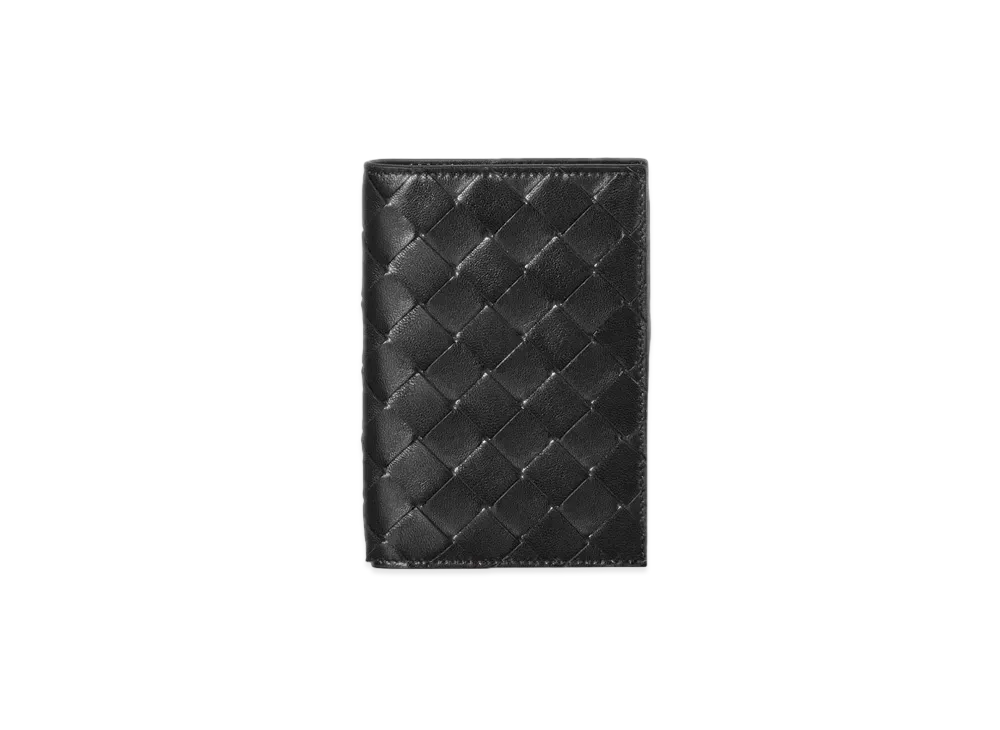 Bottega Veneta Passport Case "Nero"
