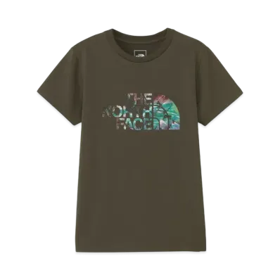 The North Face Short Sleeve Digital Logo Tee "New Taupe"