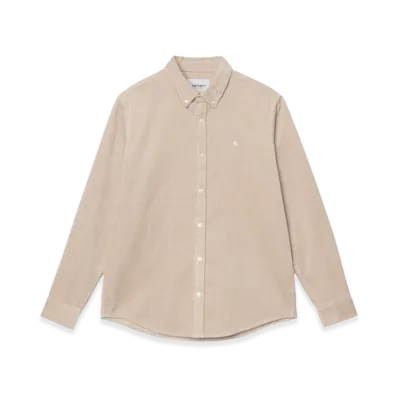 Carhartt WIP L/S Madison Cord Shirt "Wall"