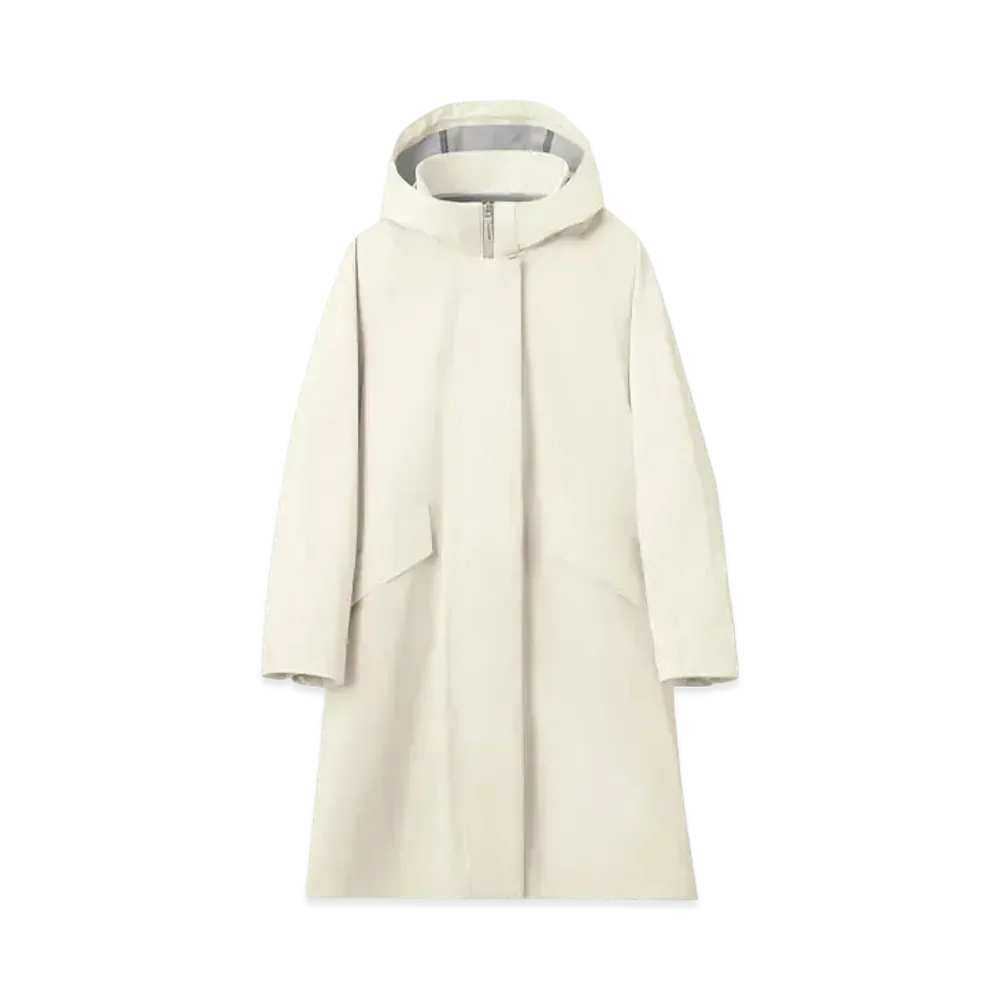 DESCENTE Allterrain Hard Shell Coat "Rim White"