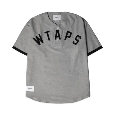 WTAPS League / SS / Cotton. Flannel "Gray"