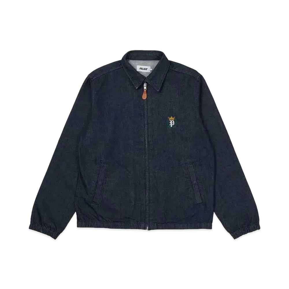 PALACE WASHED DENIM HARRINGTON "Navy"