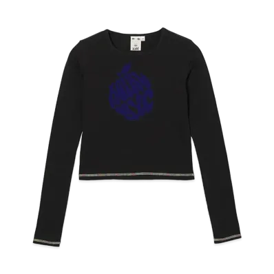 X-Girl Apple Baby L/S Tee "Black"