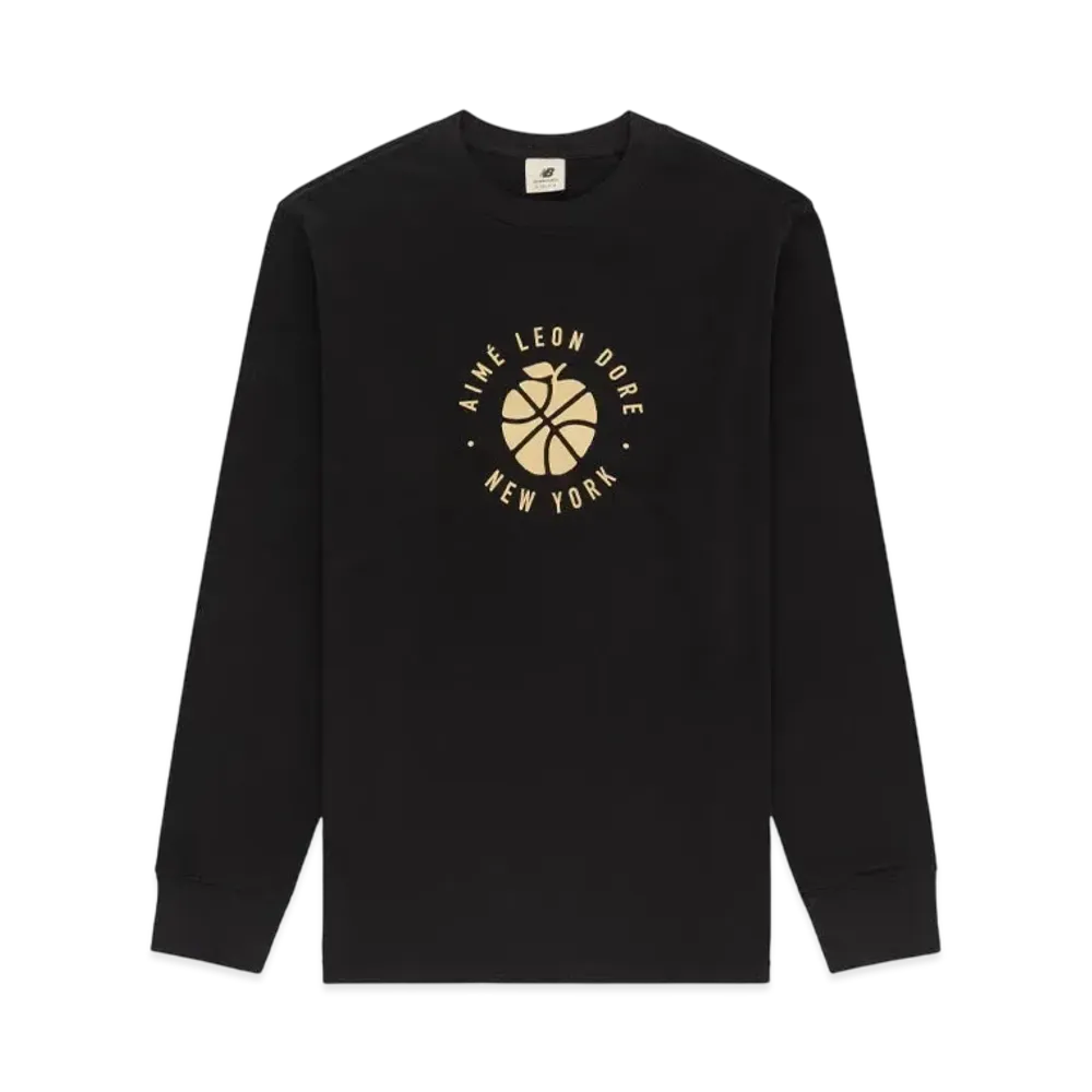 Aime Leon Dore x New Balance SONNY NY Long-Sleeve Tee "Black"