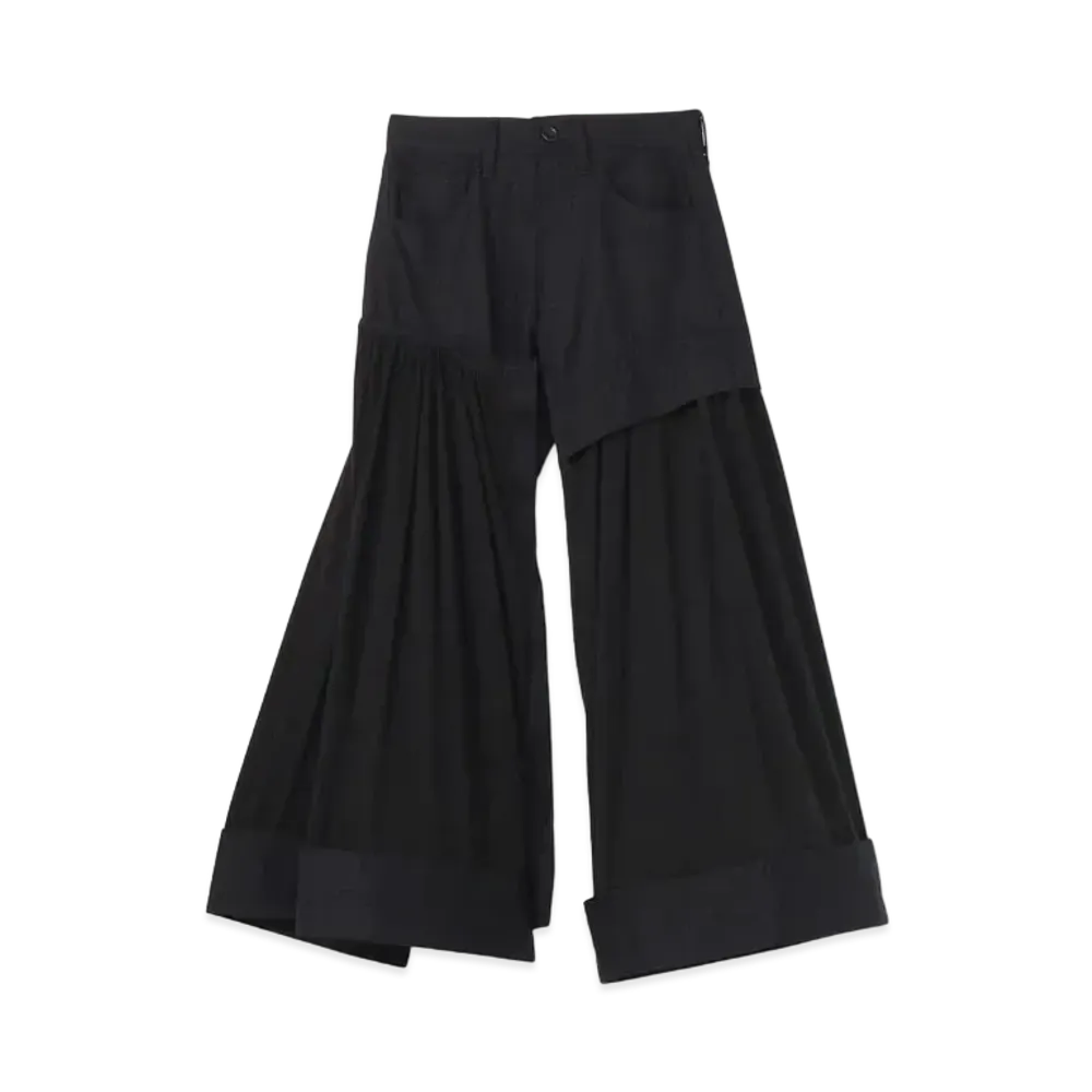Yohji Yamamoto COMBINATION PNT "Black"