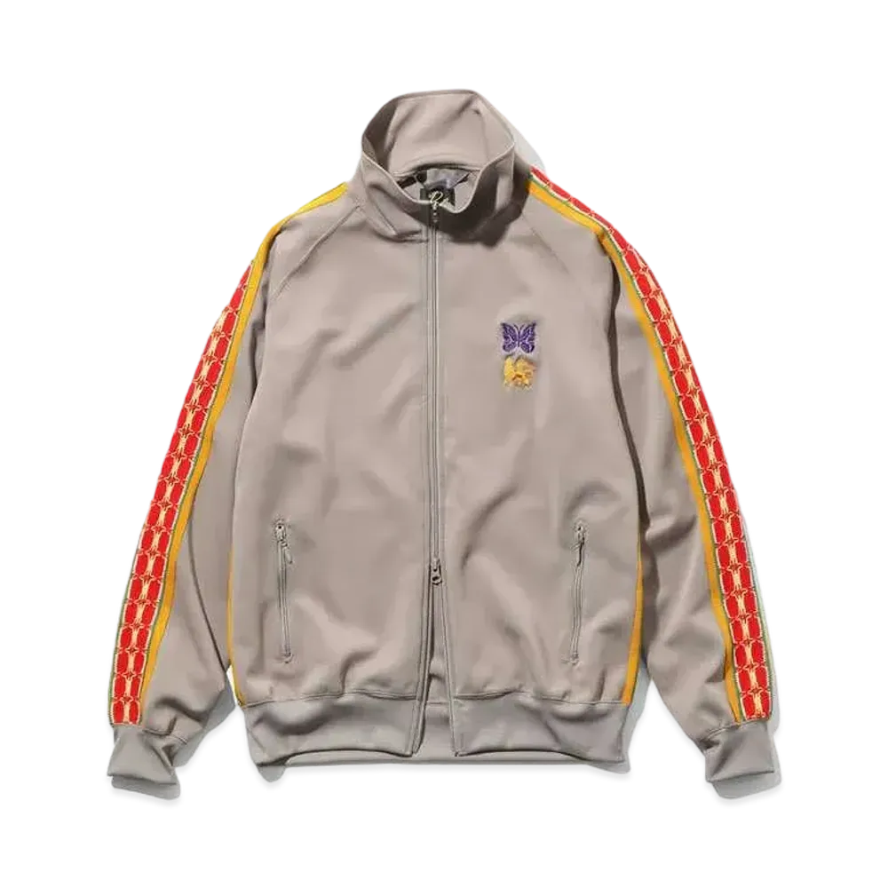 Needles x Sasquatchfabrix. Track Jacket -Poly Smooth "Beige"