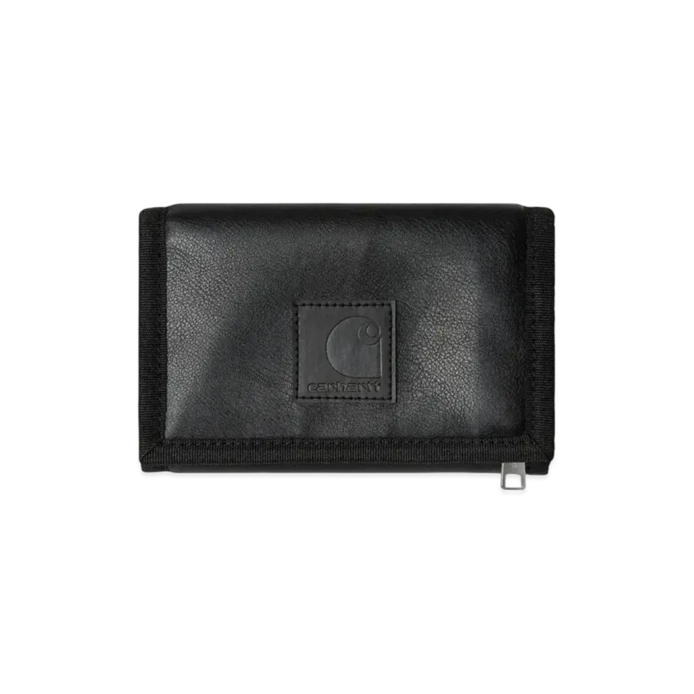Carhartt WIP Alec Leather Wallet "Black"
