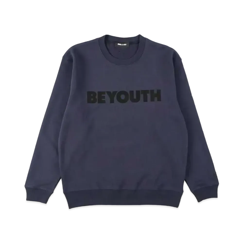 WIND AND SEA BE YOUTH CREW NECK "Navy"