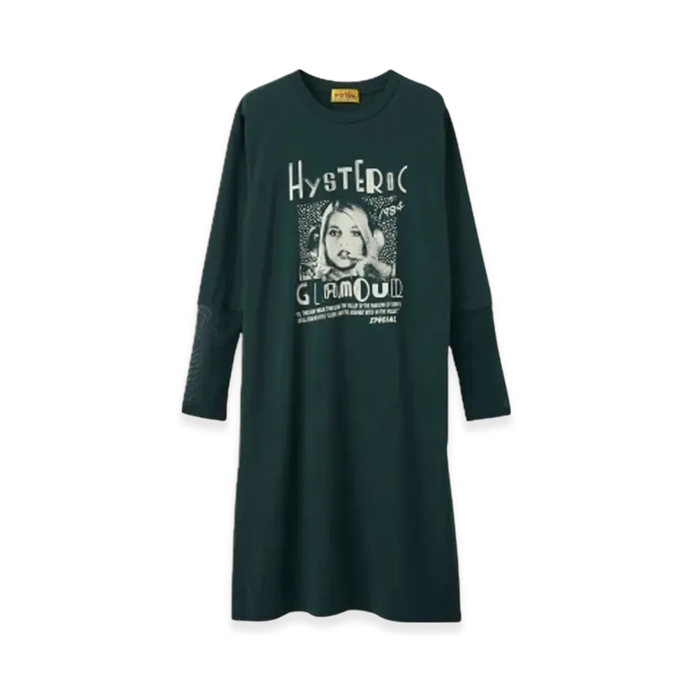 HYSTERIC GLAMOUR New Wave One Piece "Green"