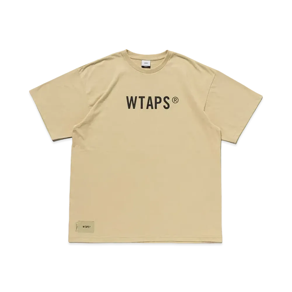 WTAPS Sign / SS / Cotton "Beige"