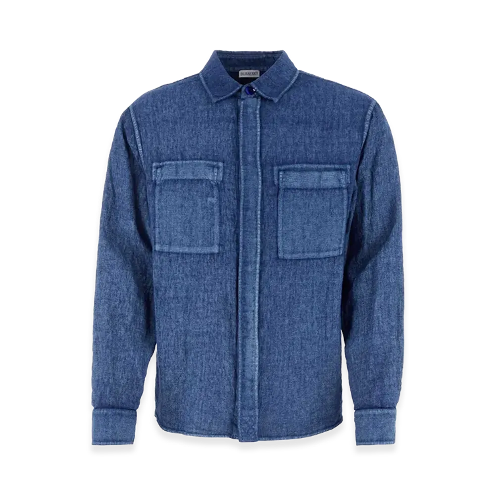 Burberry Denim Linen Shirt "Azure"