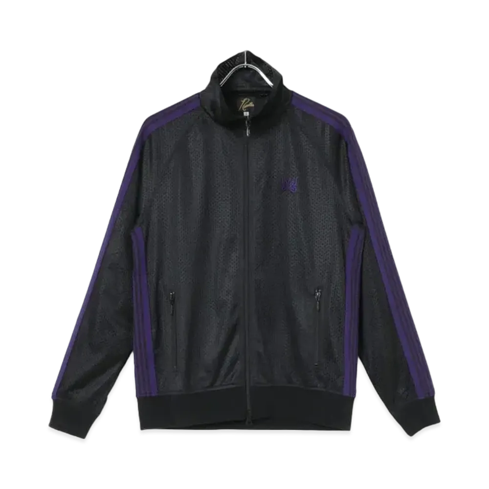 Needles x URBAN RESEARCH Track Jacket-Poly Mesh "Black/Purple"
