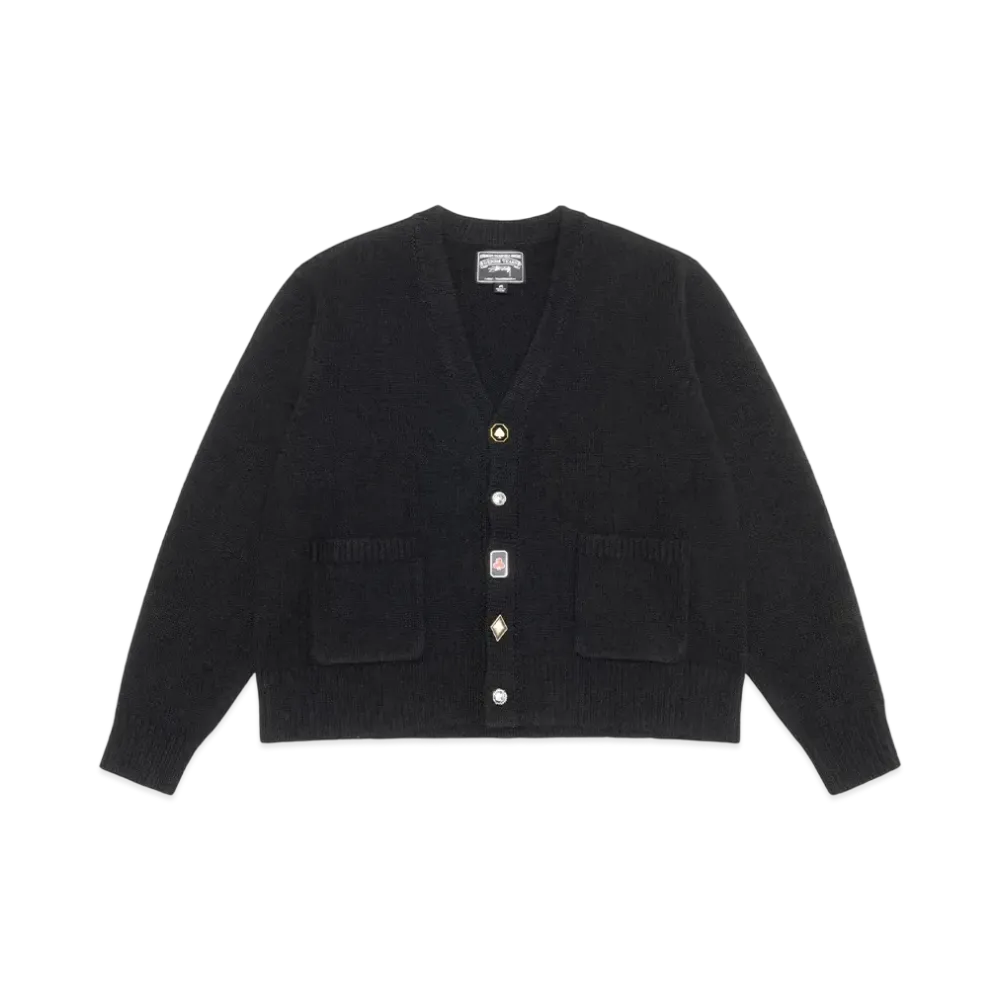 Stussy x Denim Tears Suits Cardigan "Black"