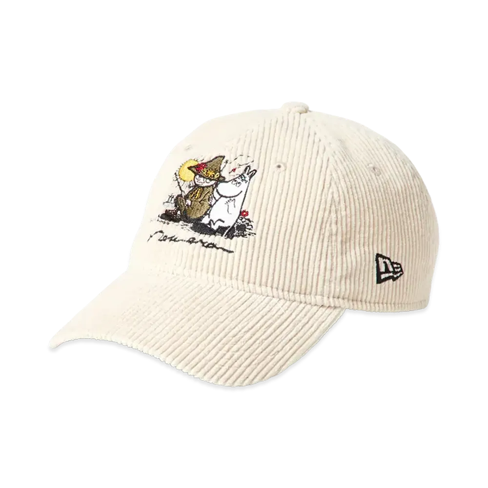NEW ERA x Moomin 9Twenty Snufkin Moomin 8W Corduroy "Chrome White"