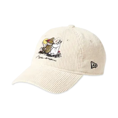 NEW ERA x Moomin 9Twenty Snufkin Moomin 8W Corduroy "Chrome White"