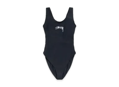 Stussy Women's Surf Stock One Piece Swimsuit "Black"