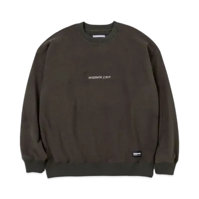 NEIGHBORHOOD Fleece Crewneck LS "Olive Drab"
