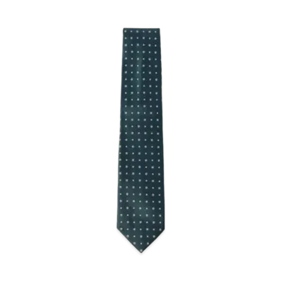 BEAMS Silk Flower Pattern Necktie "Green"