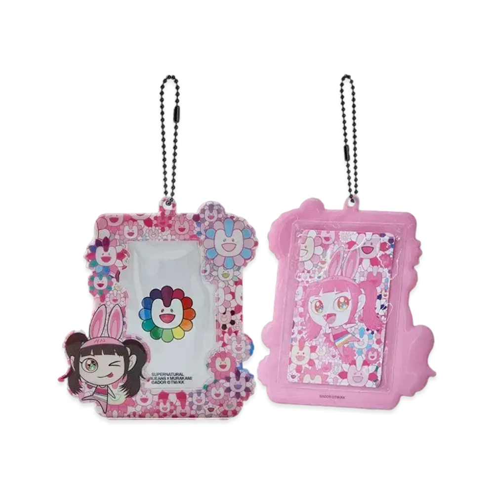 NewJeans x Takashi Murakami Supernatural Photo Card Holder Keyring "Hanni"