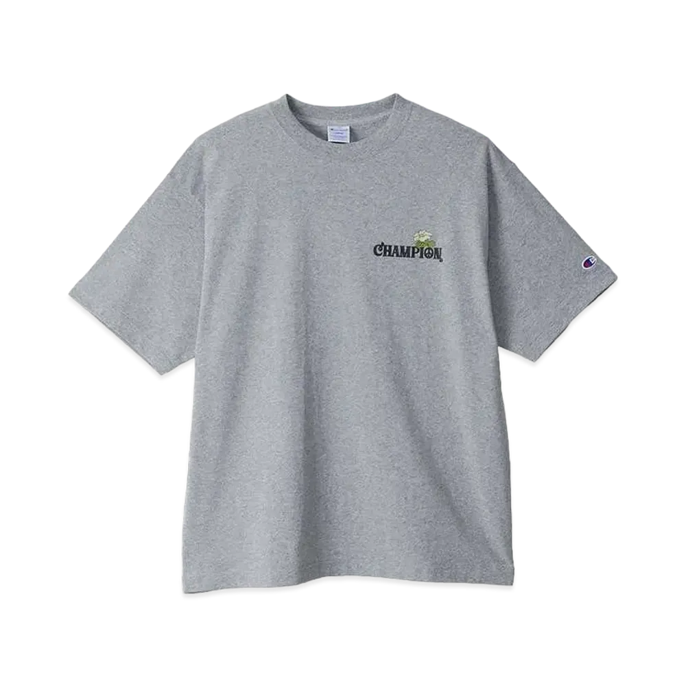 Champion x Yusuke Komori Short Sleeve T-Shirt "Oxford Gray"