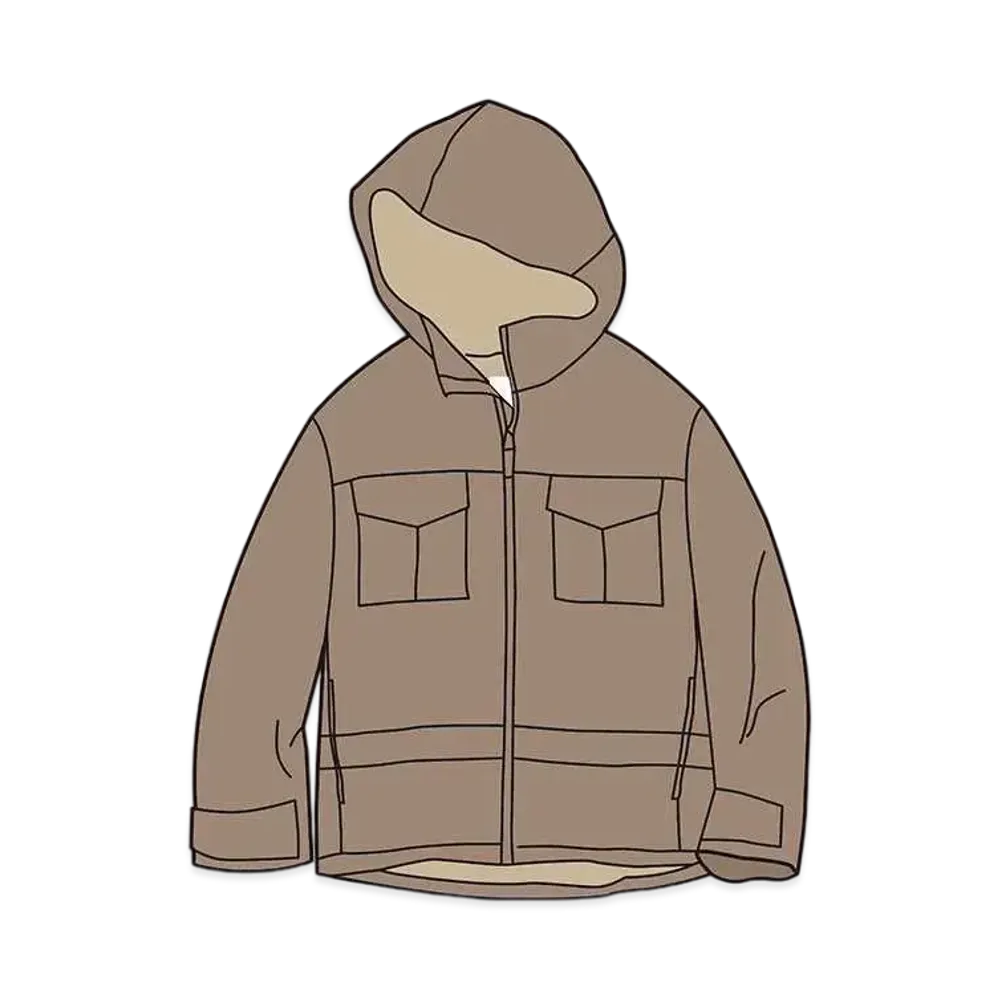 Uniqlo White Mountaineering Warm Padded Parka Kids "Brown"