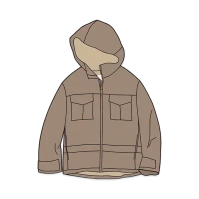 Uniqlo White Mountaineering Warm Padded Parka Kids "Brown"