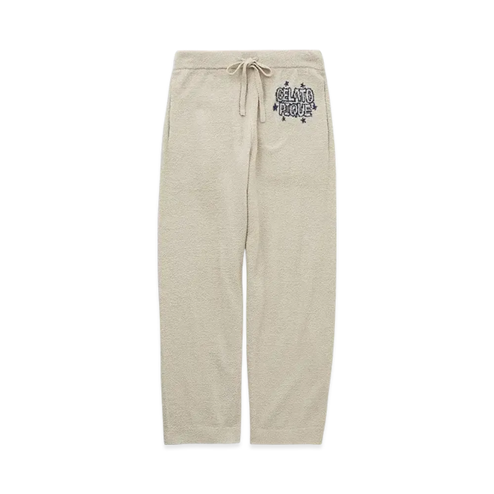 GELATO PIQUE Homme Air Moco Pique Logo Jacquard Long Pants "Beige"