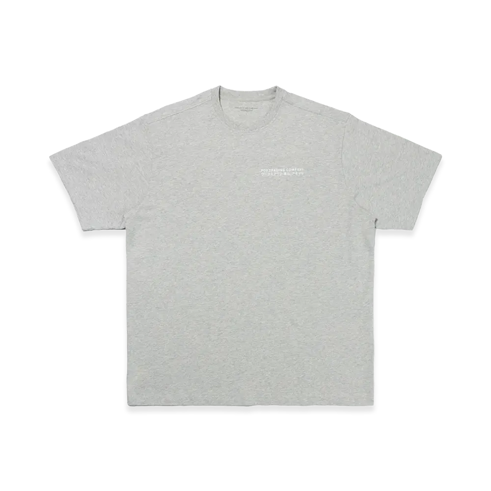 WORKSOUT x POP TRADING COMPANY Aoyama Exclusive Tee "Grey"
