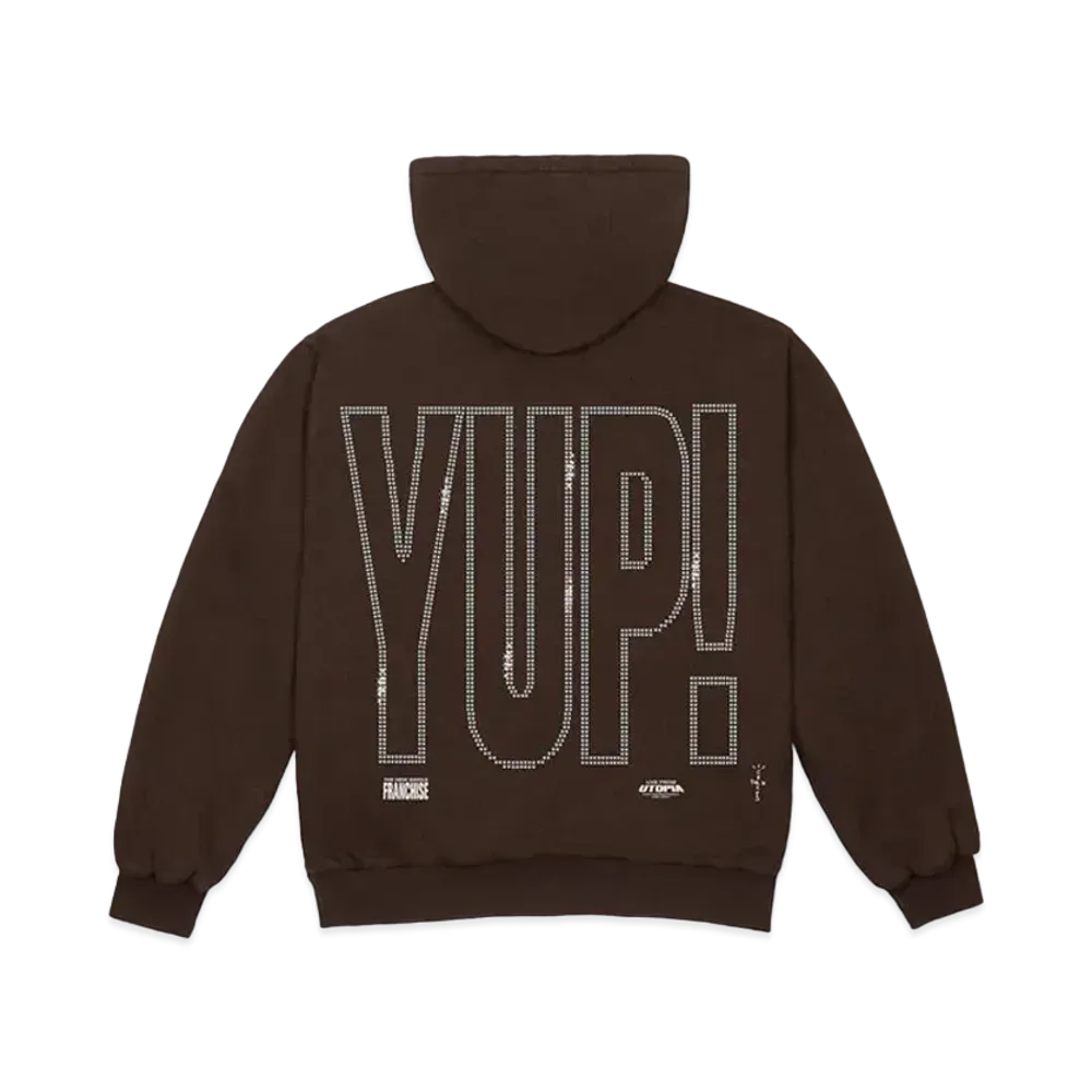 Travis Scott Cactus Jack YUP! Hoodie "Brown"