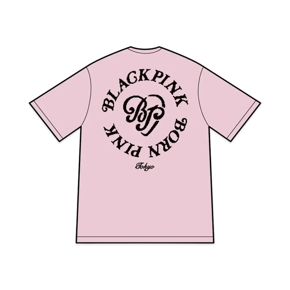 Verdy x BLACKPINK Born Pink Pop Up Heart T-Shirt "Pink"