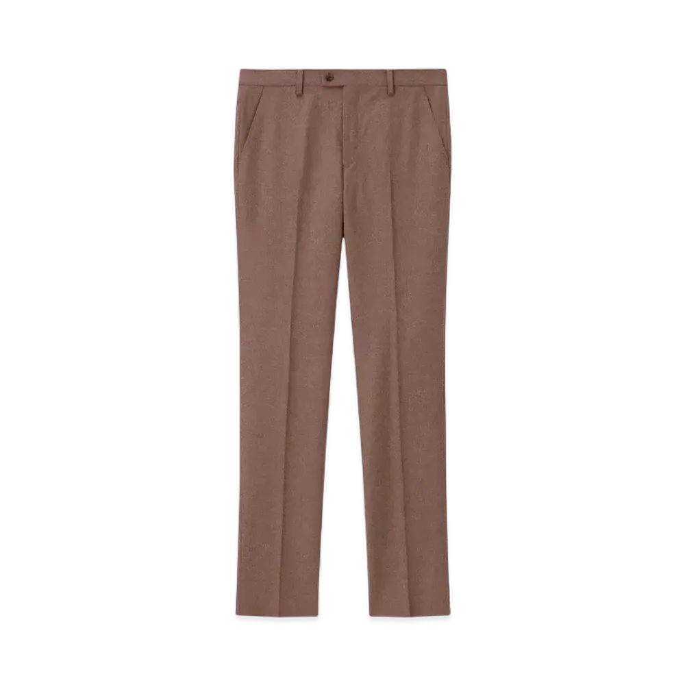 Paul Smith Wool Flannel Trousers "Pink"
