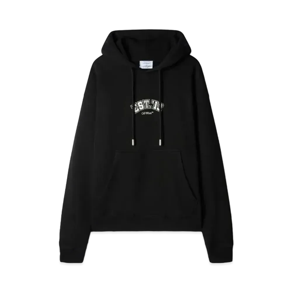 OFF-WHITE Logic Skate Hoodie "Black"